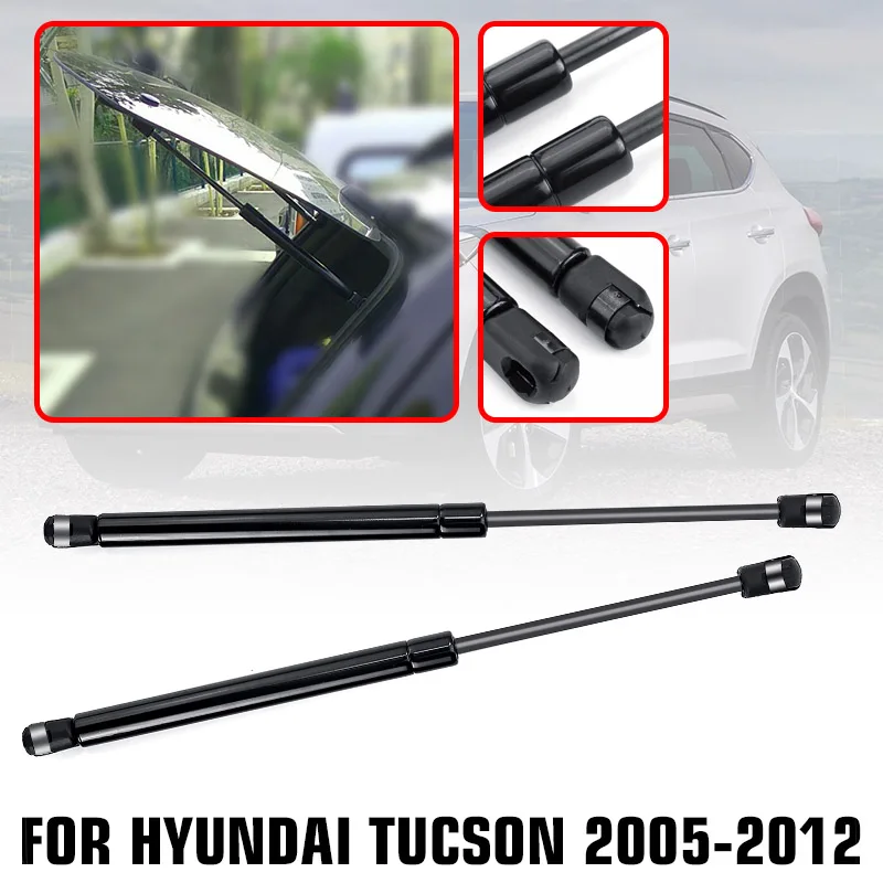 Pair Car Rear Window Glass Gas Spring Shock Lift Strut Struts Support Bar Rod For Hyundai Tucson 2005 2006 2007 2008 2009 - 2012