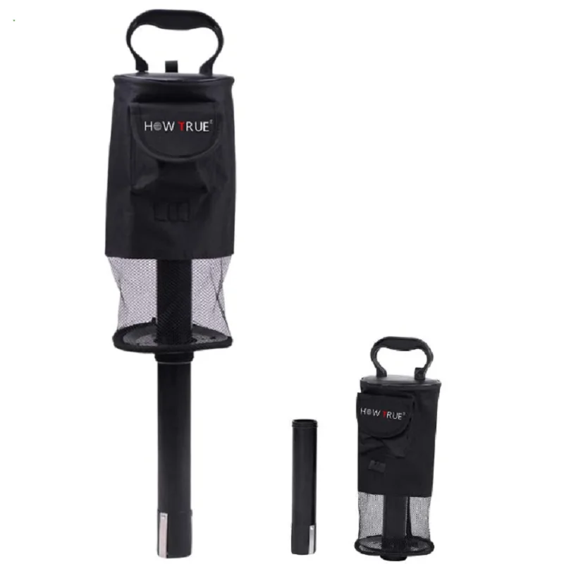 

Golf Shag Bag Plastic Golf Ball Retriever Accessories Portable Telescopic Golf Pick Up Ball Bag