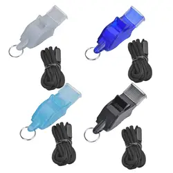 4PCS ABS Plastic Dolphin Whistle for Competition Referee - Big Sound, Ideal for Soccer and Basketball Game Calls