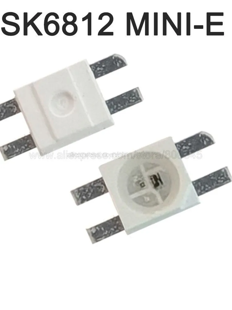 SK6812 MINI-E RGB (podobny do WS2812B) SK6812 3228 SMD Pixel LED Chip Montaż wsteczny Indywidualnie adresowalny pełny kolor 5 V 12 MA — zdjęcie 2