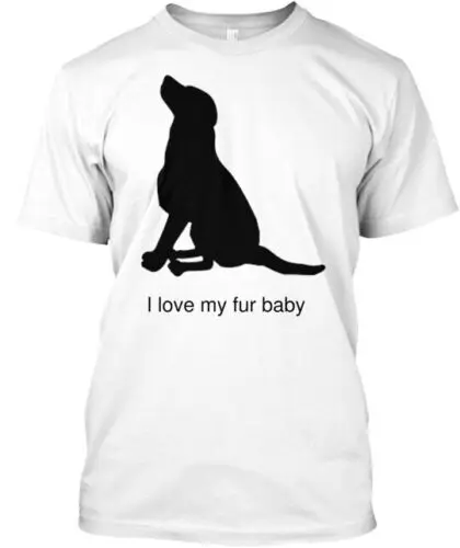 Dog Fur Baby Love T-Shirt Made in the USA Size S to 5XL