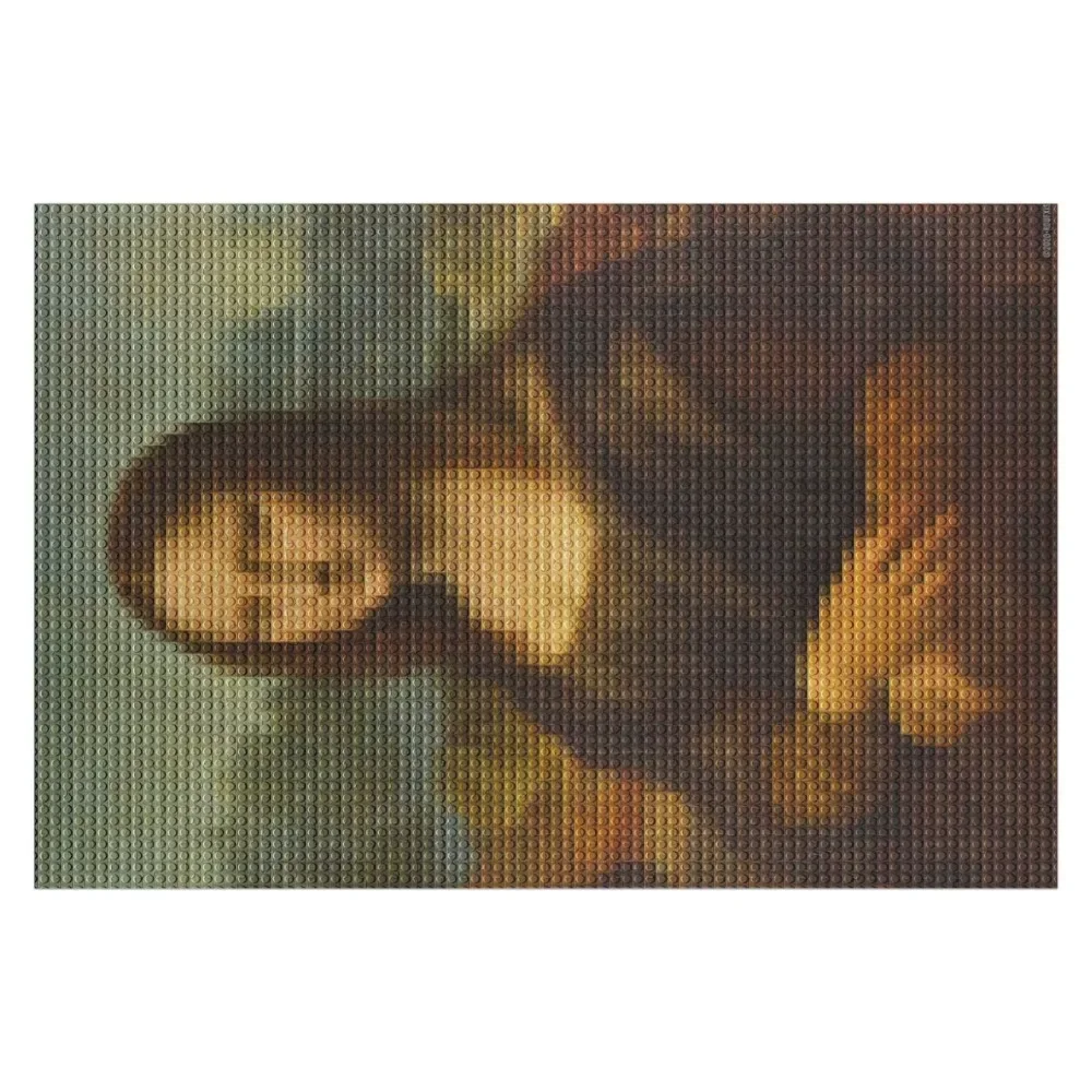 

Mona Lisa Play Bricks [Roufxis-Rb] Jigsaw Puzzle Custom Customs With Photo Puzzle