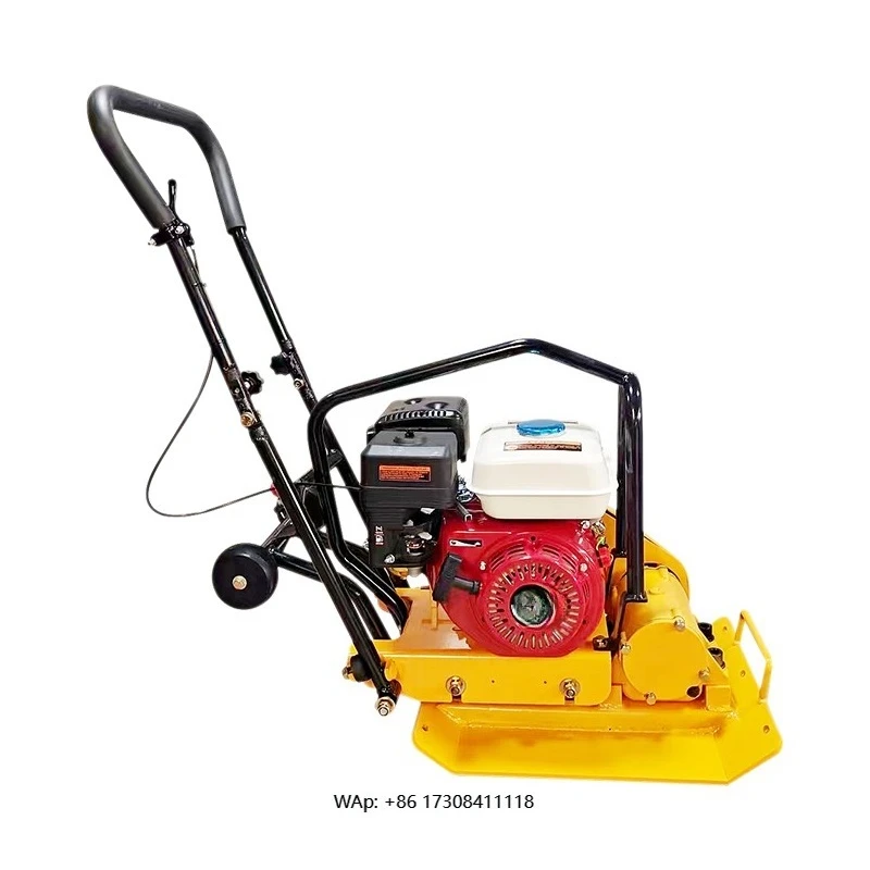 Mini  Asphalt Vibratory Plate Compactor Small Mobile Compact Equipment