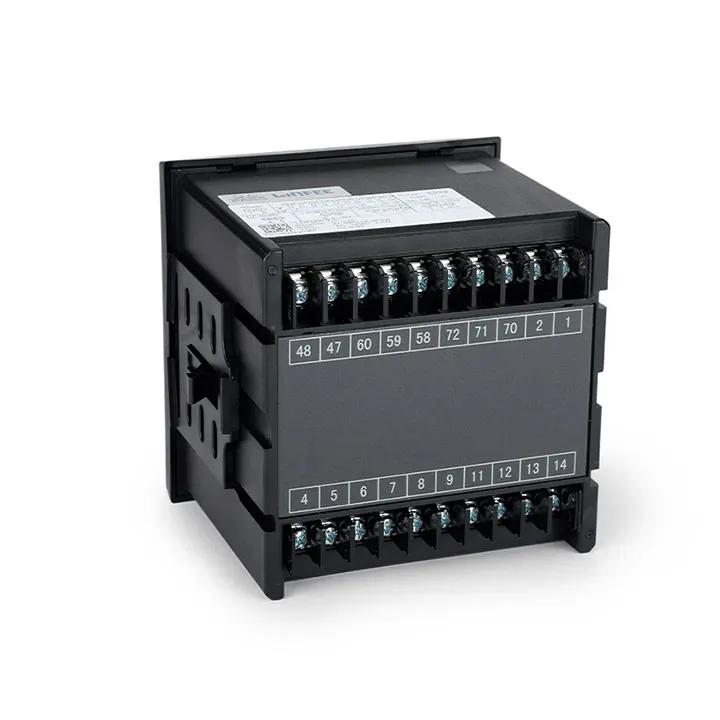 Medidor de energia multifuncional trifásico 3p4w Display LCD digital RS485 Modbus-RTU