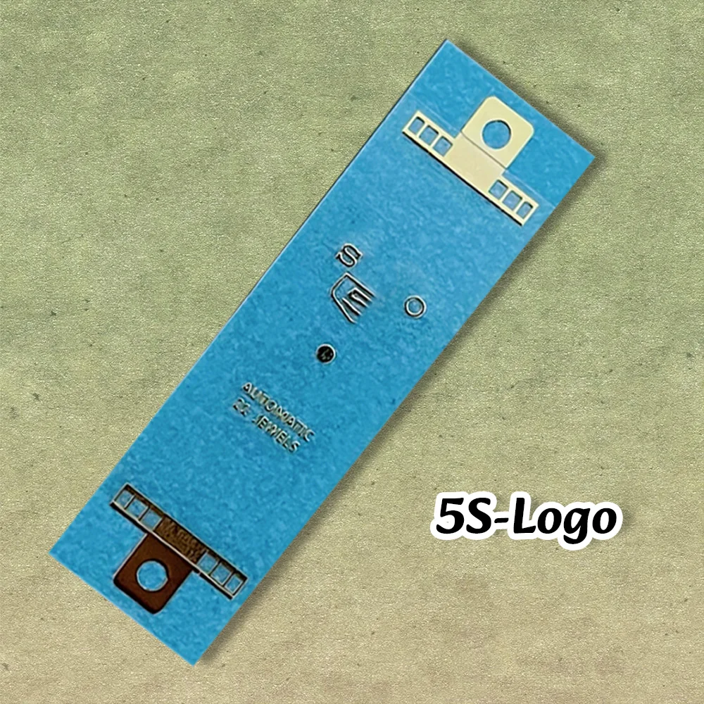 NG 5S Logo New 3D metal Logo sticker suitable for 27-30MM flat dial watch modification accessories view 3