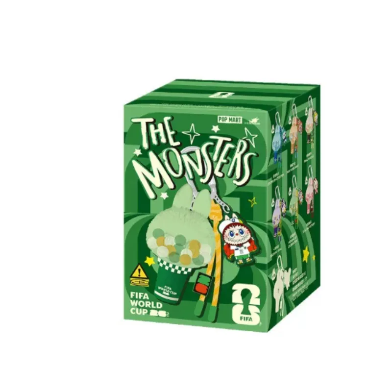 

POP MART THE MONSTERS × FIFA Series Mini Pendant Light Blind Box Surprise Creative Peripheral Collection genuine Gift in Stock