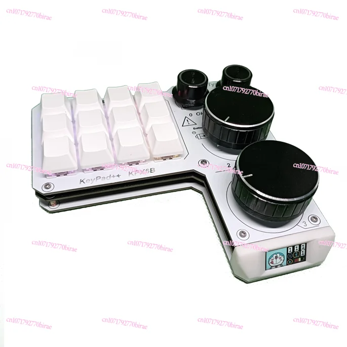 Bluetooth Dual-mode Display KPX6B Mechanical Keyboard Wireless Custom Four-knob Designer Programming Customization - Image 2