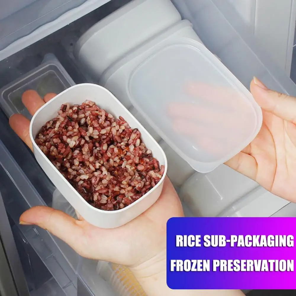

Sub Packaged Box Brown Rice Fat Reducing Meal Quantitative Small Lunch Box Food Grade Refrigerator Storage Fresh Box
