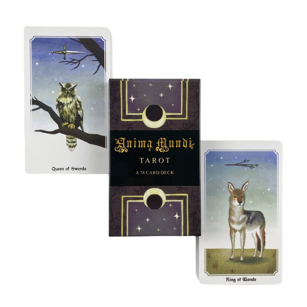 Anima Mundi Tarot Cards A 78 Deck Oracle English Visions Divination Edition Borad Playing Games