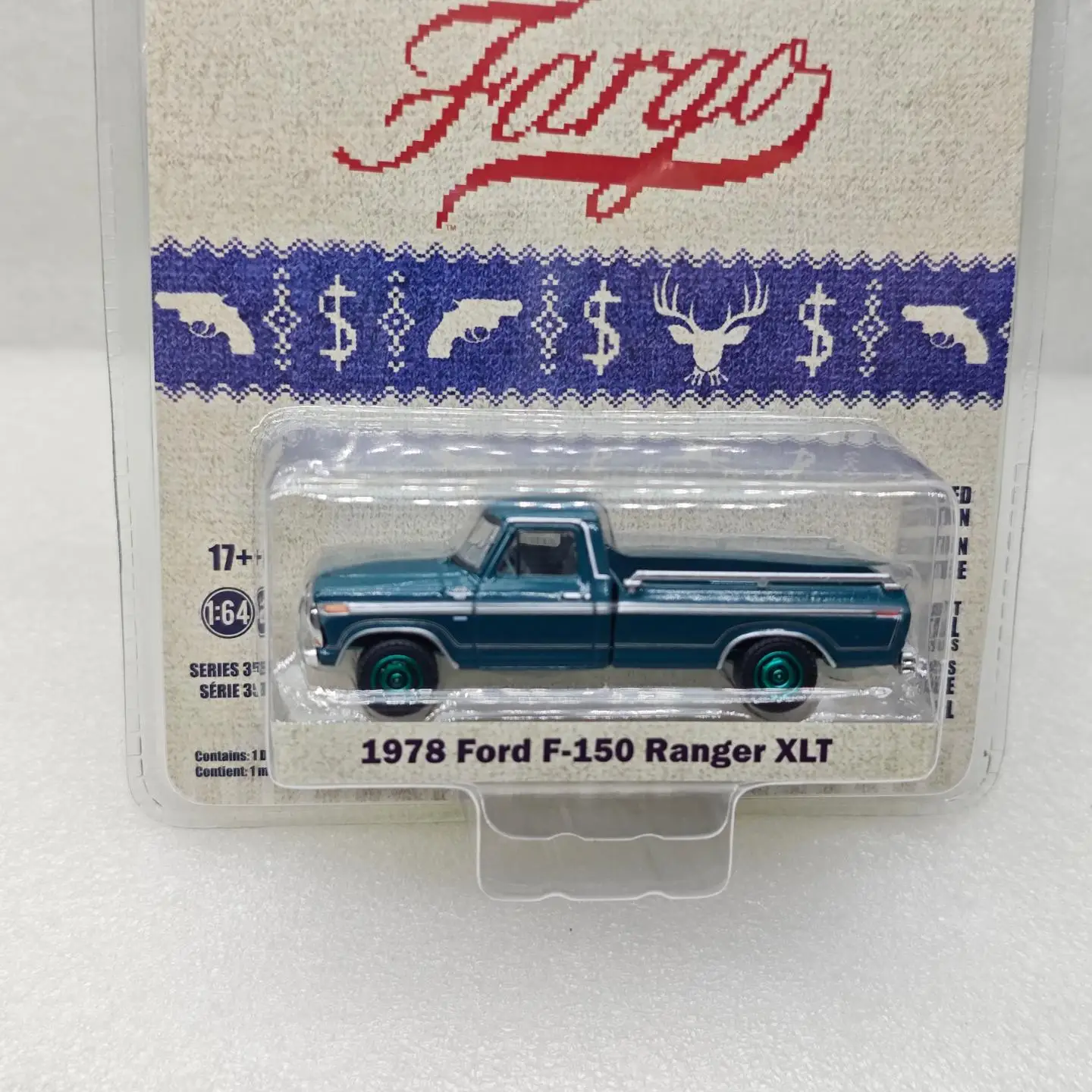 

GreenLight 1:64 1978 F-150 Ranger XLT Simulation Alloy Mini Car Model Hobby of Collecting Toys Gifts