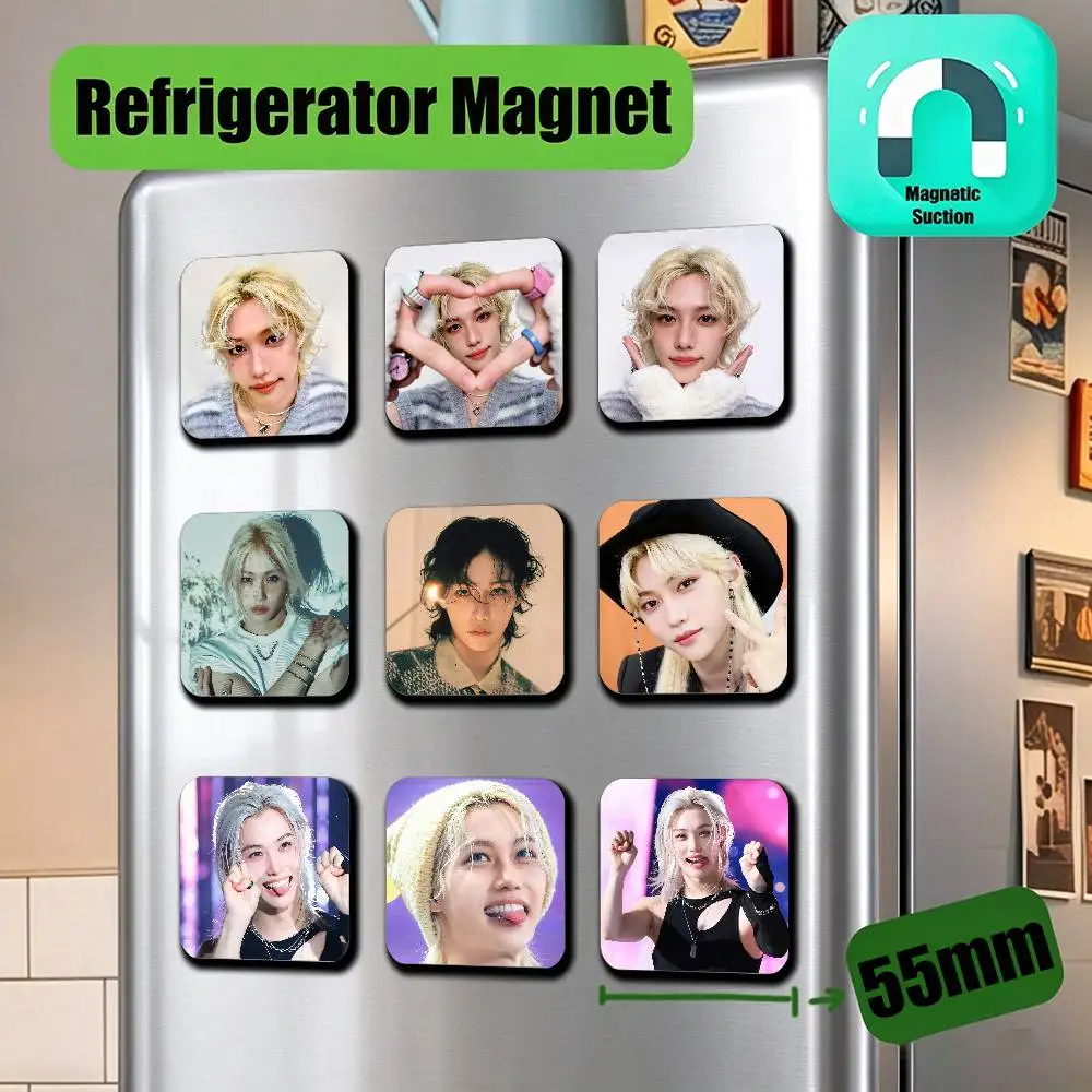 For Felix Refrigerator Magnets Metal Icebox Cabinet Custom Fridge Magnetic Decoration Cover