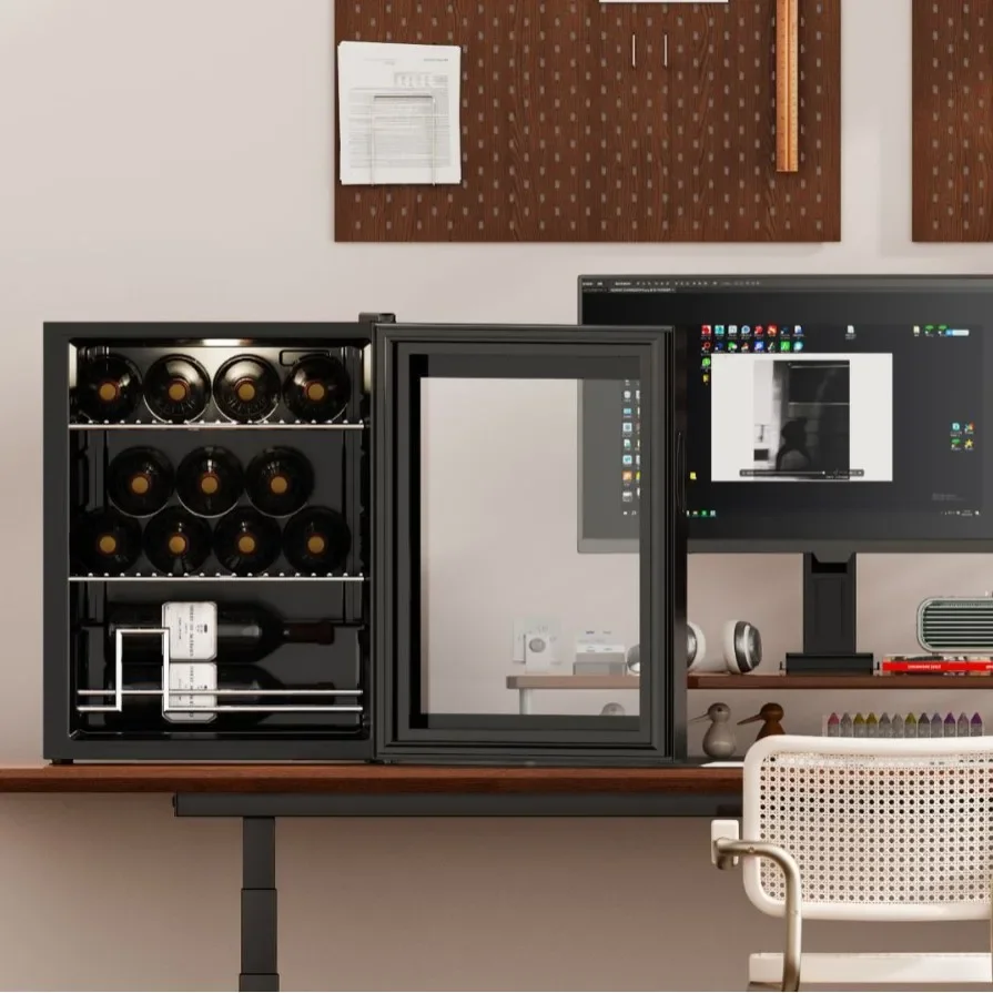 TAO Constant temperature wine cabinet compressor refrigeration 15 foreign wine tea refrigerator intelligent temperature control