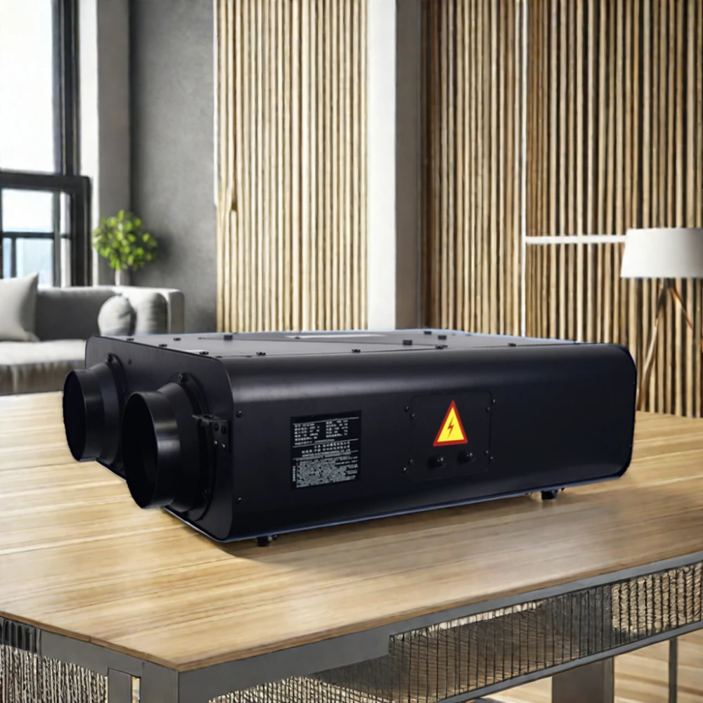 Two-way Flow Full Heat Exchange Fresh air Fan 97W Household Whole House Fresh air System Ventilation air Purifier