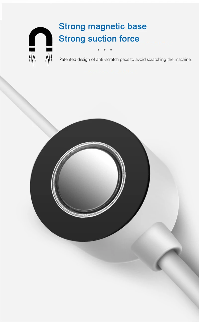 LED-Nähmaschinenbeleuchtungslampe, Touch-Dimmung, industriell, 10/30 LED-Licht, 360° ° Flexibel verstellbar für adsorbierte Basis-Arbeitslampen – Detail 5
