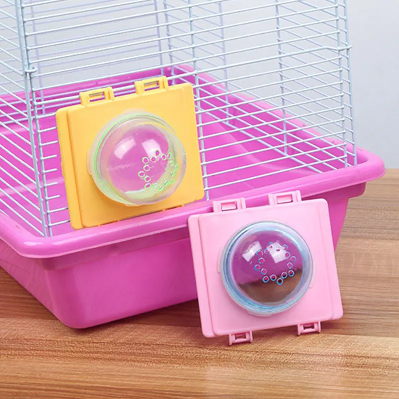 Hamster Tunnel Cage External Pipe Pet Toy Cages Interface Fitting Solid Color Connection Plate Cage Cap Home Pet Supplies