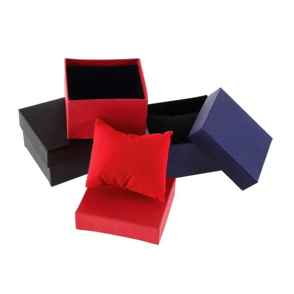 Gift Box Portable Useful Jewelry Cardboard CLEARANCE SALE!! Present Case for Bangle Ring Earrings Wrist Watch Box Case