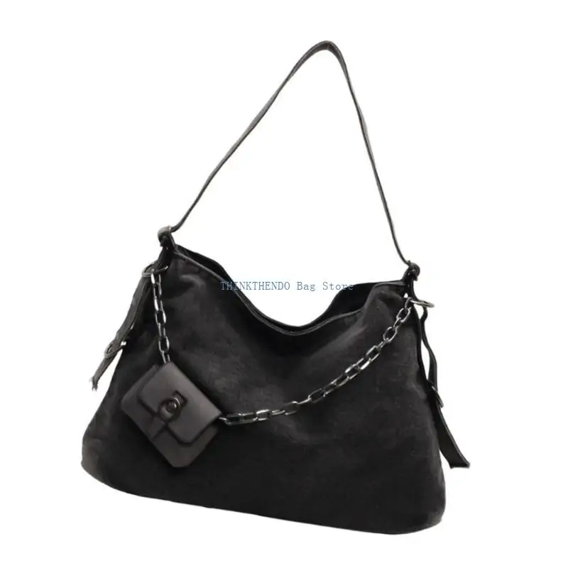 

340D Trendy Jeans Shoulder Bag with Ample Space Crossbody Bags for Everyday Carry