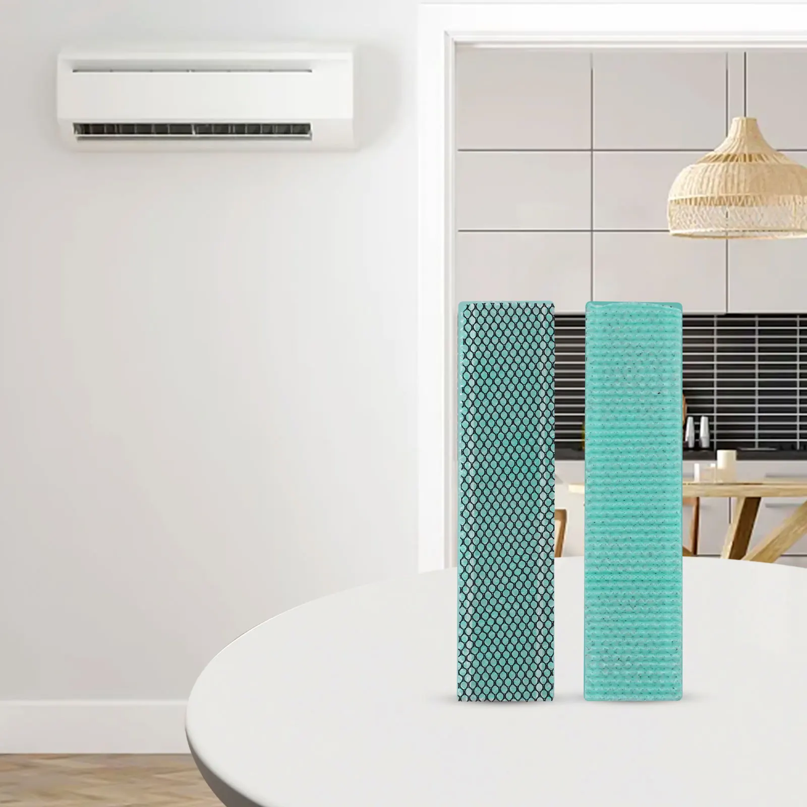 

AC Filter Replacement Air Conditioner Filter Easy Installation Effective Dust Filtration For Home Air Conditioning