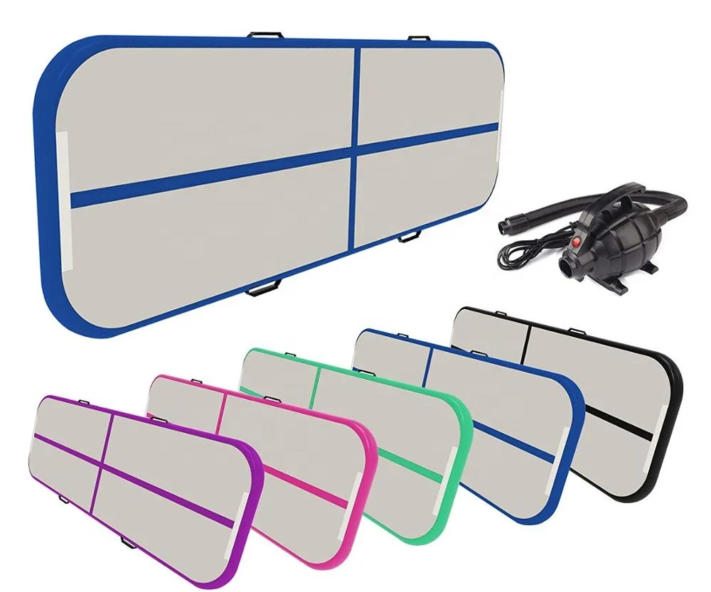 

2m/4m/6m/12m/ Customized Gymnastics Inflatable Tumbling Mattress For Gym Airtrack Mat Inflatable