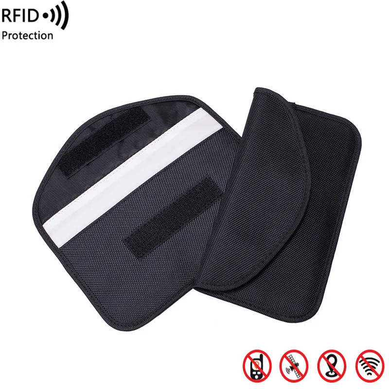 

Wear-resistant Oxford cloth RFID Velac Clamshell 6.5 "mobile phone storage wallet change waterproof hand bag