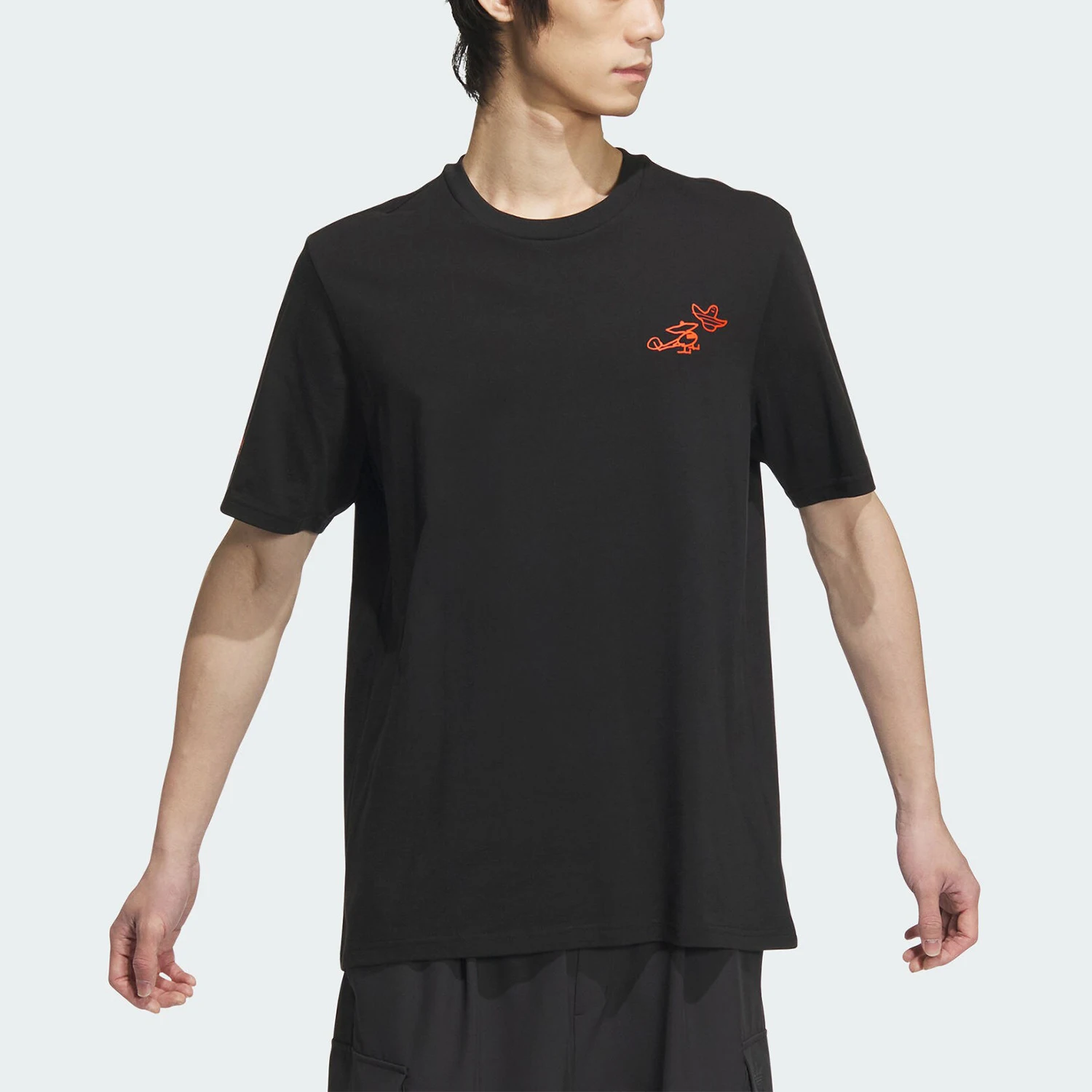 

Adidas genuine Originals Men's Fashion Printed Sports Casual Short Sleeve JD3270