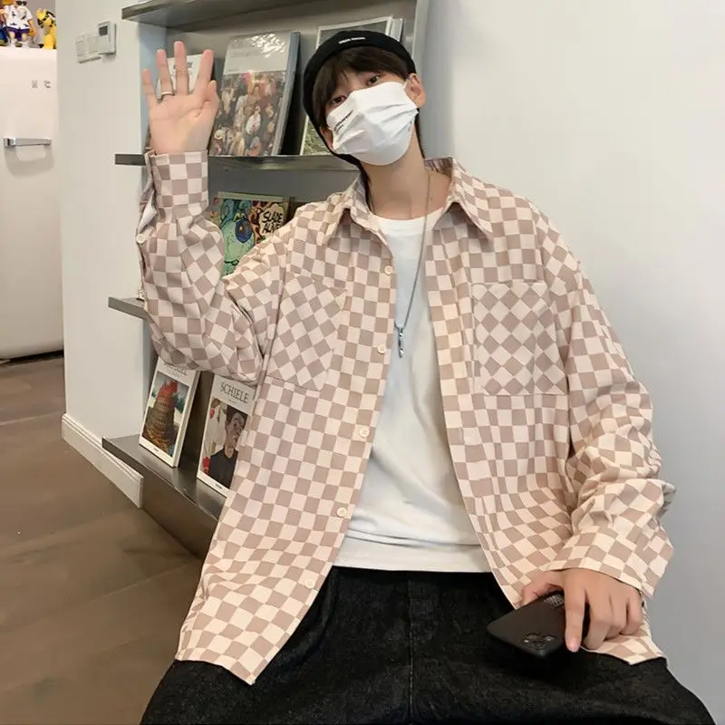 

Мужская повседневная свободная футболка, новая осенняя модная модель, стильный дизайн, универсальная верхняя одежда, приталенный крой, длинный рукав