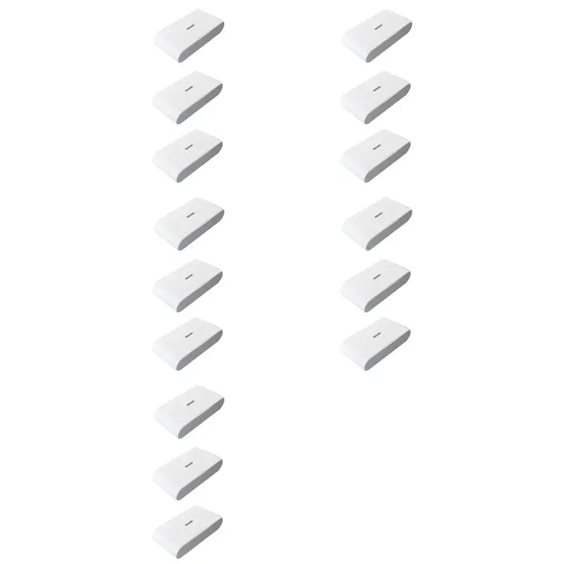 

【PROMOTION】15Pcs 433Mhz Wireless Vibration Glass Break Detector, Adjustable Sensitivity, Compatible With Alarm Systems White