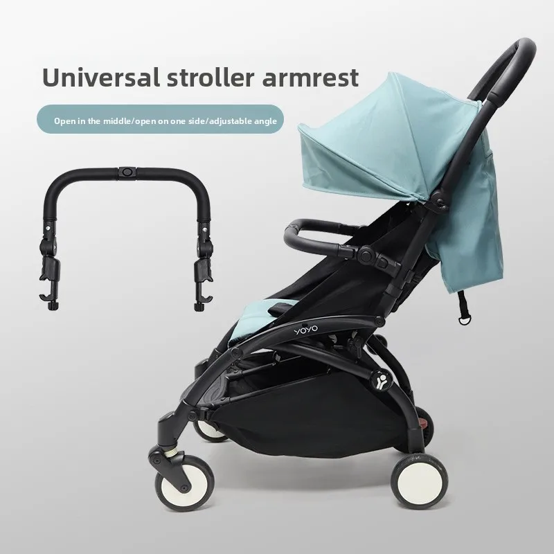 Babyfond Baby Stroller Grab Bar Universal Handrail Guardrail Foot Rest Anti-fall Fence Crossbar Baby Stroller Accessories