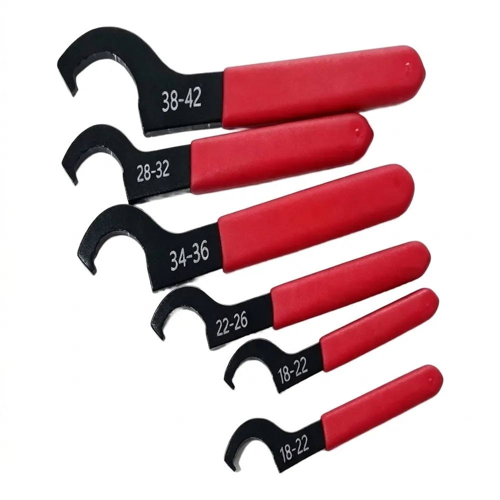  5/9pcs Shock Absorber Wrenches Hook-Type Wrenches & Wrench Tools Spanner For Suspension And Shock Absorber Adjustments