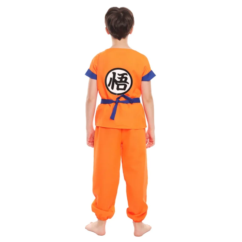 Costume de Dragon Ball pour enfants, Cosplay Go Ku Nette, Robe de Barrage, Halloween, Journée des enfants, Garçon, Fils