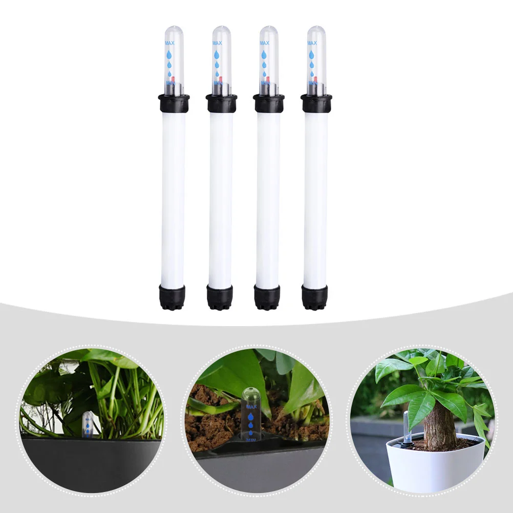 4 Pcs Flowerpot Water Level Gauge Scale Plant Moisture Indicator Plants Indoor Reminder Shortage Meter Table Household