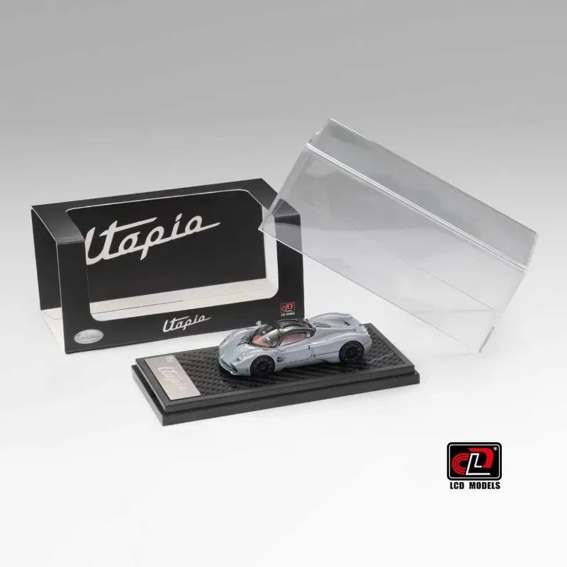 LCD 1:64 Pagani Utopia die-cast alloy car model a gift for boys, a collectible souvenir, and a tabletop ornament.