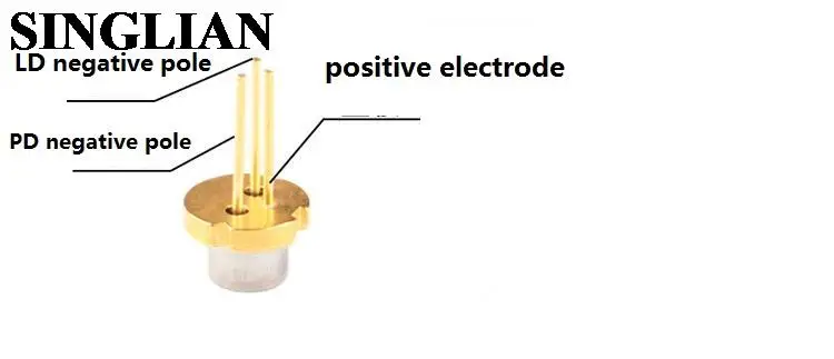 Laser Diode TO-18 650nm 5mW Power Red Laser Diode LD/PD Light Source Module