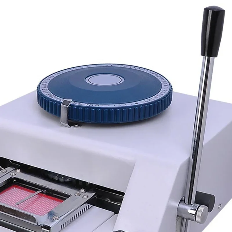 Desktop Manual PVC ID Card Embossing machine