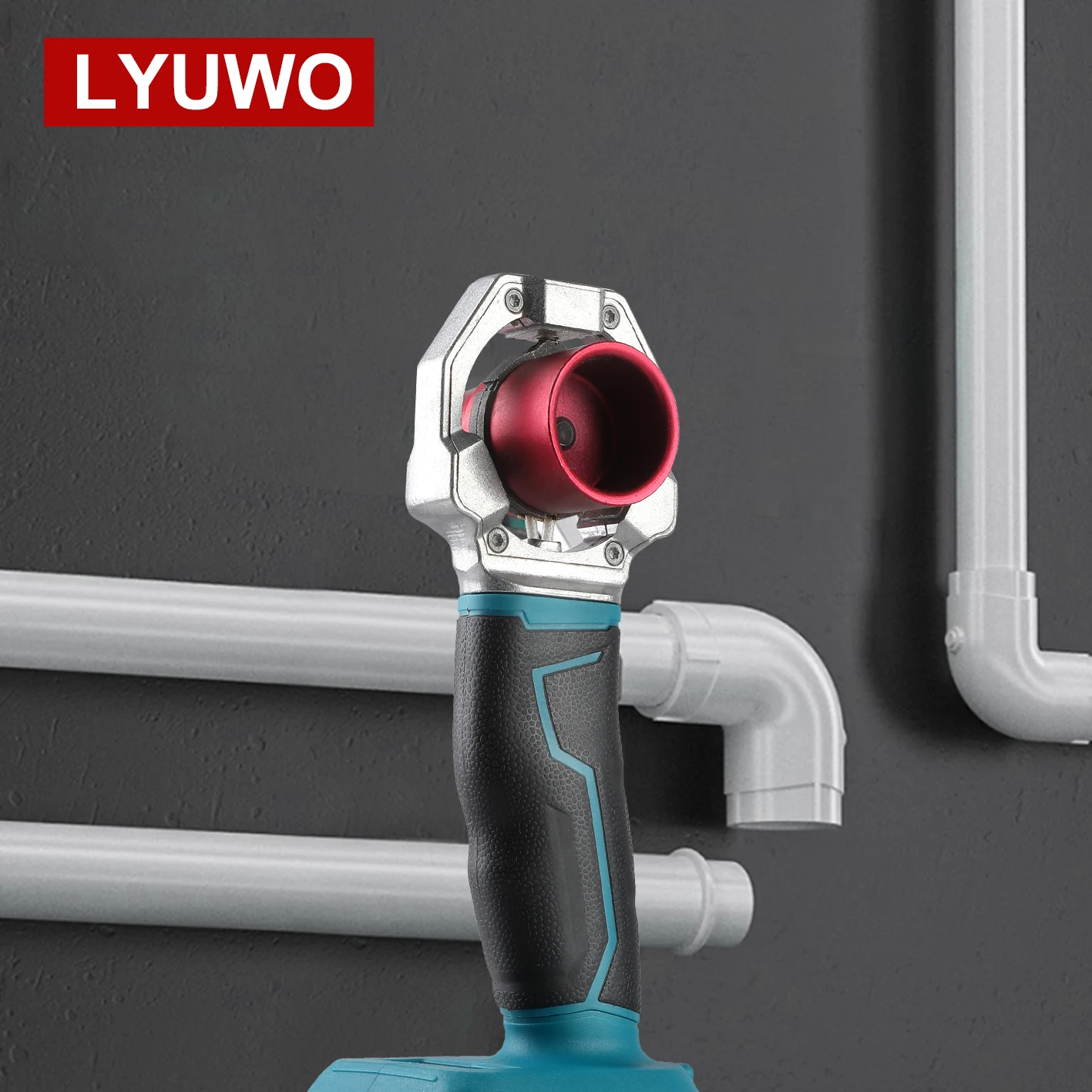 LYUWO Lithium Electric PPR Water Pipe Hot Melt Machine Charging Welding Machine Wireless PE Water Plastic Welding Machine Tool