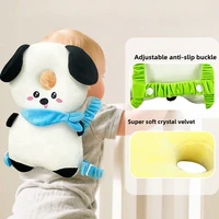 Newborn Headrest Security Pillows Backpack Toddler Baby Head Fall Protection Pad Cushion Cartoon Soft Security Pillows Backpack 2