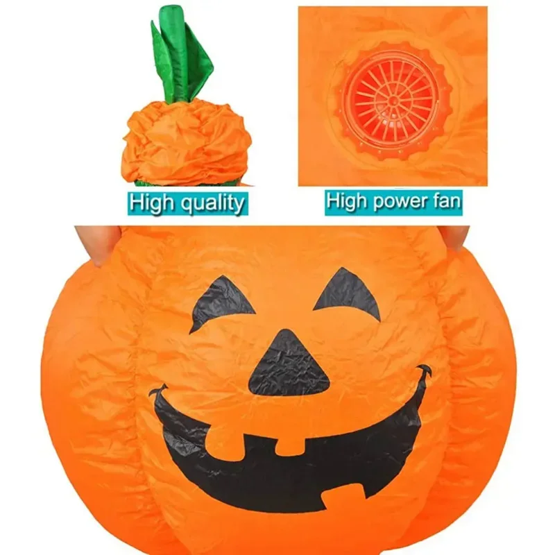 Cosplay Halloween Pumpkin Inflatable Party Costumes Stage Performance For Adult Men Women Carnival Christmas Birthday MN12