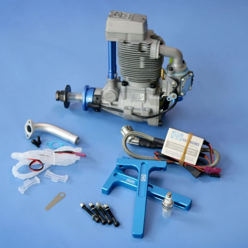 NGH GF38 38CC 4 Stroke Single-cylinder Gas Petrol Engine 1800-8000rpm for RC Model Airplane