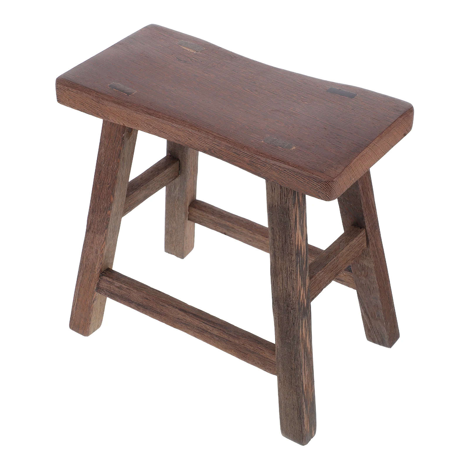 

Solid Children's Chicken Wing Wood Bathroom Foot Step Kids Toilet Seat Small Square Wooden Bench Living Room Foldable