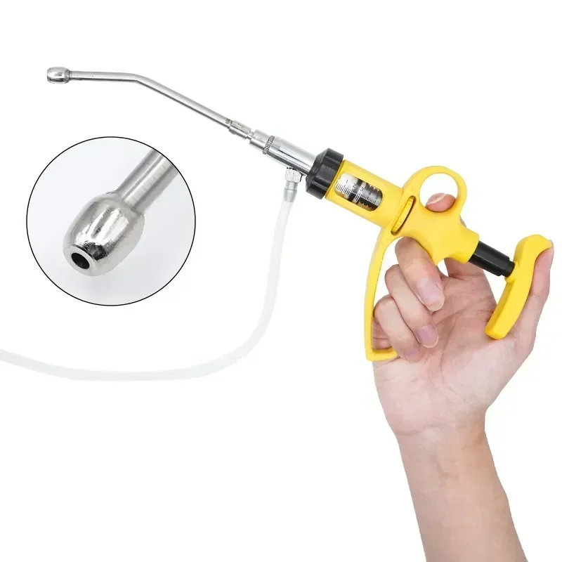 

Injection Animal & Drench Infusion Cattle 5/10/20/30/50ml Sheep Continuous Goats - On Gun Syringe Oral Vaccine Pour