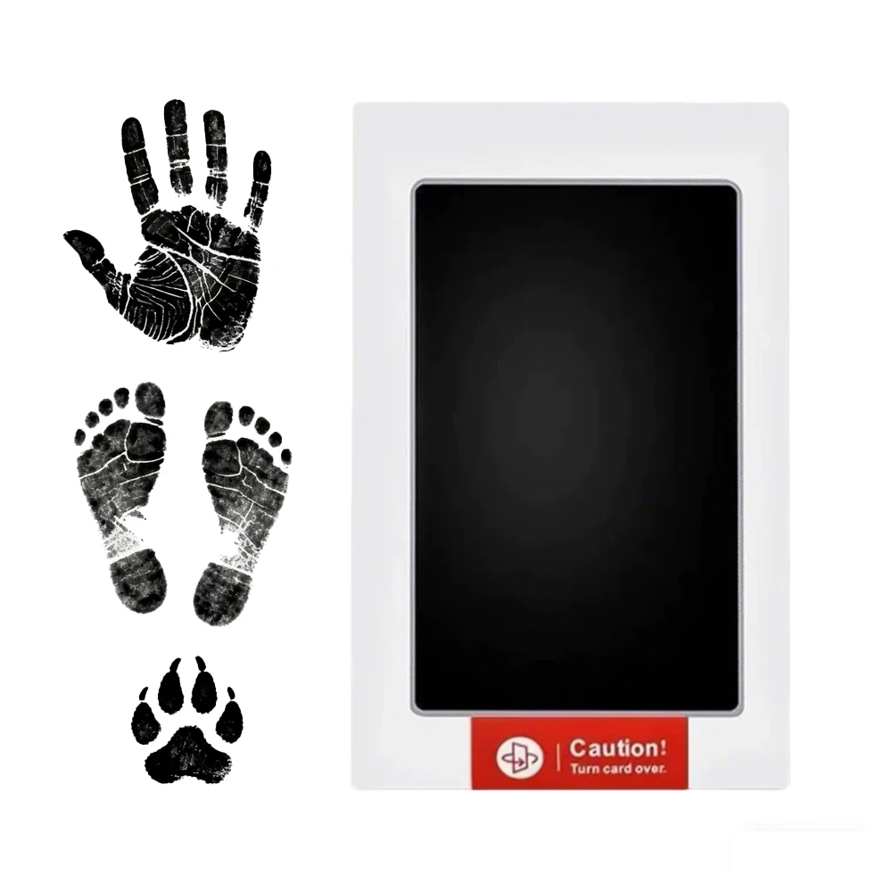 Baby-Handabdruck-Fußabdrücke, Stempelkissen für Haustiere, sicher, ungiftig, No-Touch-Haut, tintenlose Stempelkissen-Sets, Katzen- und Hundepfotenabdrücke, Souvenirs, Geschenke