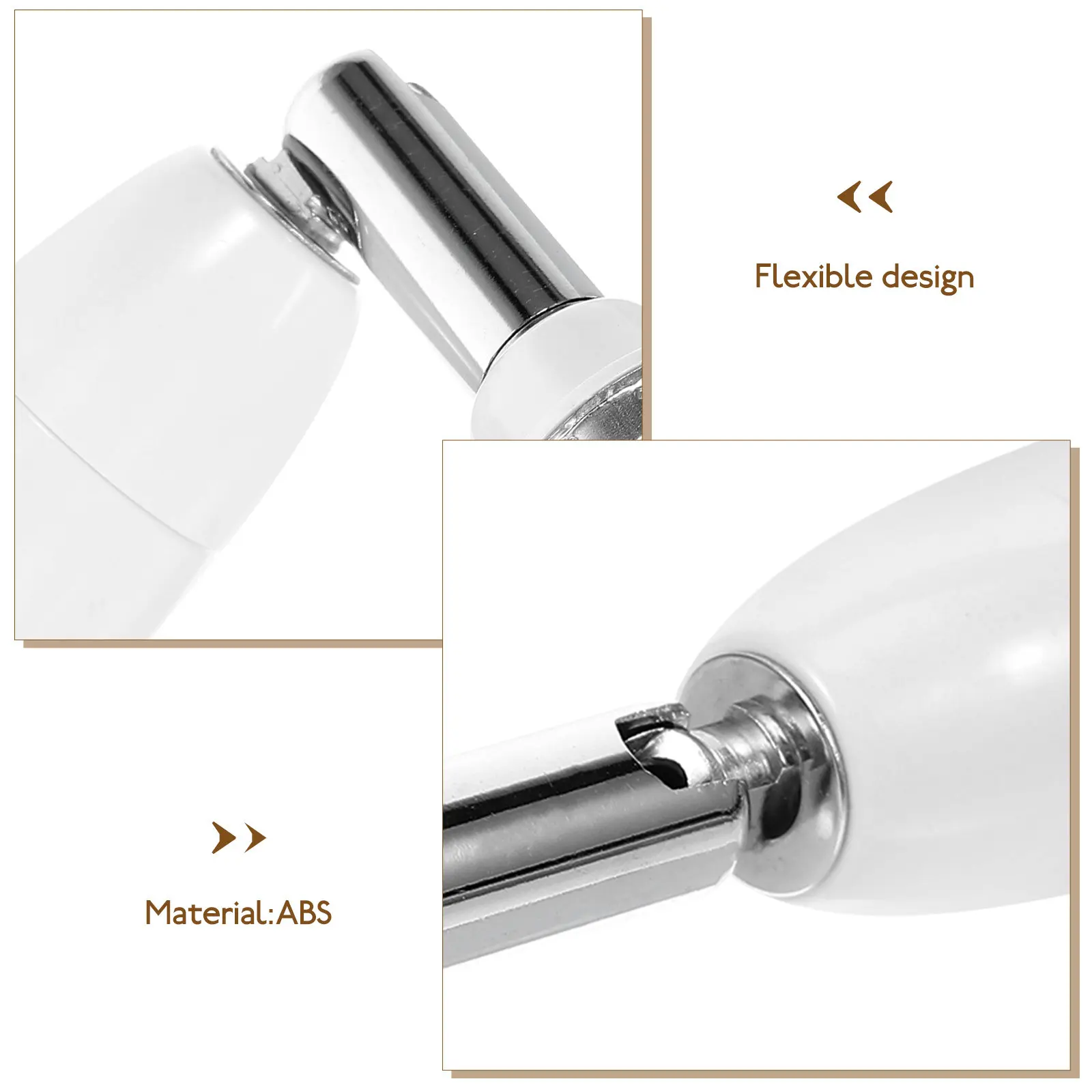 E27 Light Socket Extender Flexible 360 Degree Swivel Bulb Base Adapter ABS Lamp Holder Converter