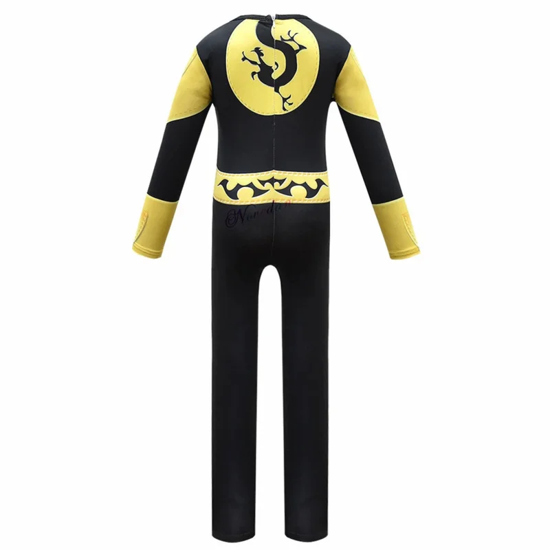 Ragazzi Costume di Halloween per bambini Anime Ninja Cosplay Zentai tuta tuta con maschera bambini fantasia festa di natale vestito