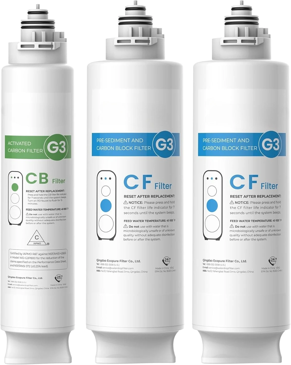 G3 Replacement Filt…