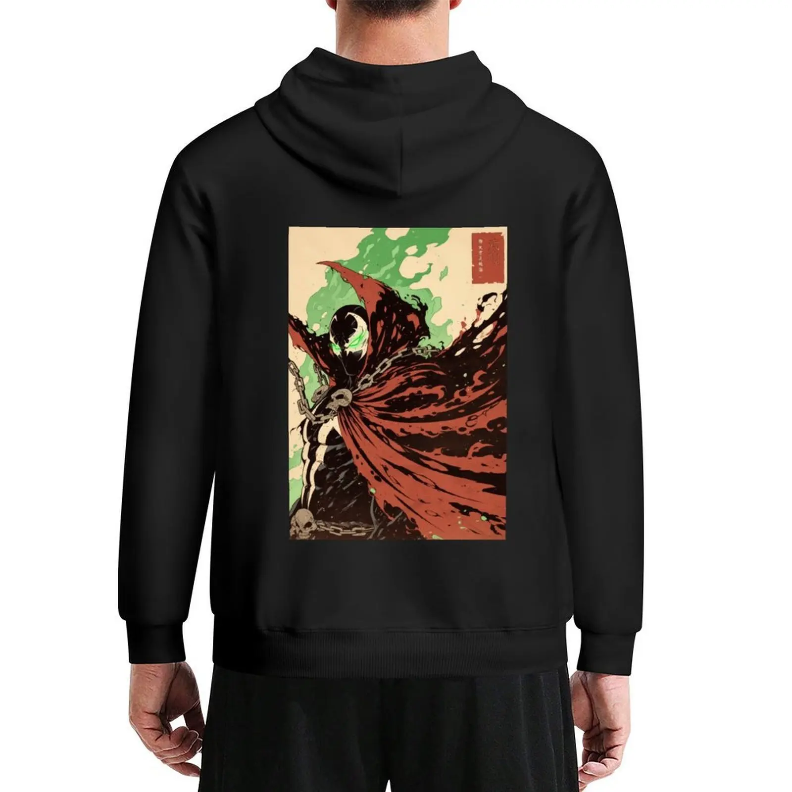 

Hellish Spawn Antihero Hoodie mens designer clothes anime clothing autumn korean style clothes big size hoodie
