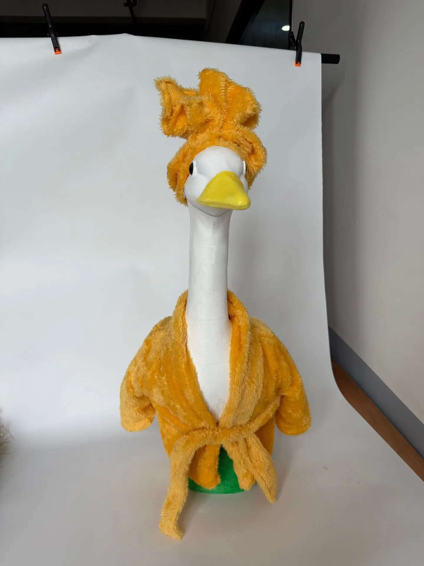 Peignoir de Costume en velours Double face d'oie de porche, pour automne et hiver, décoration amusante de cour d'halloween, Style de vacances, nouvelle collection