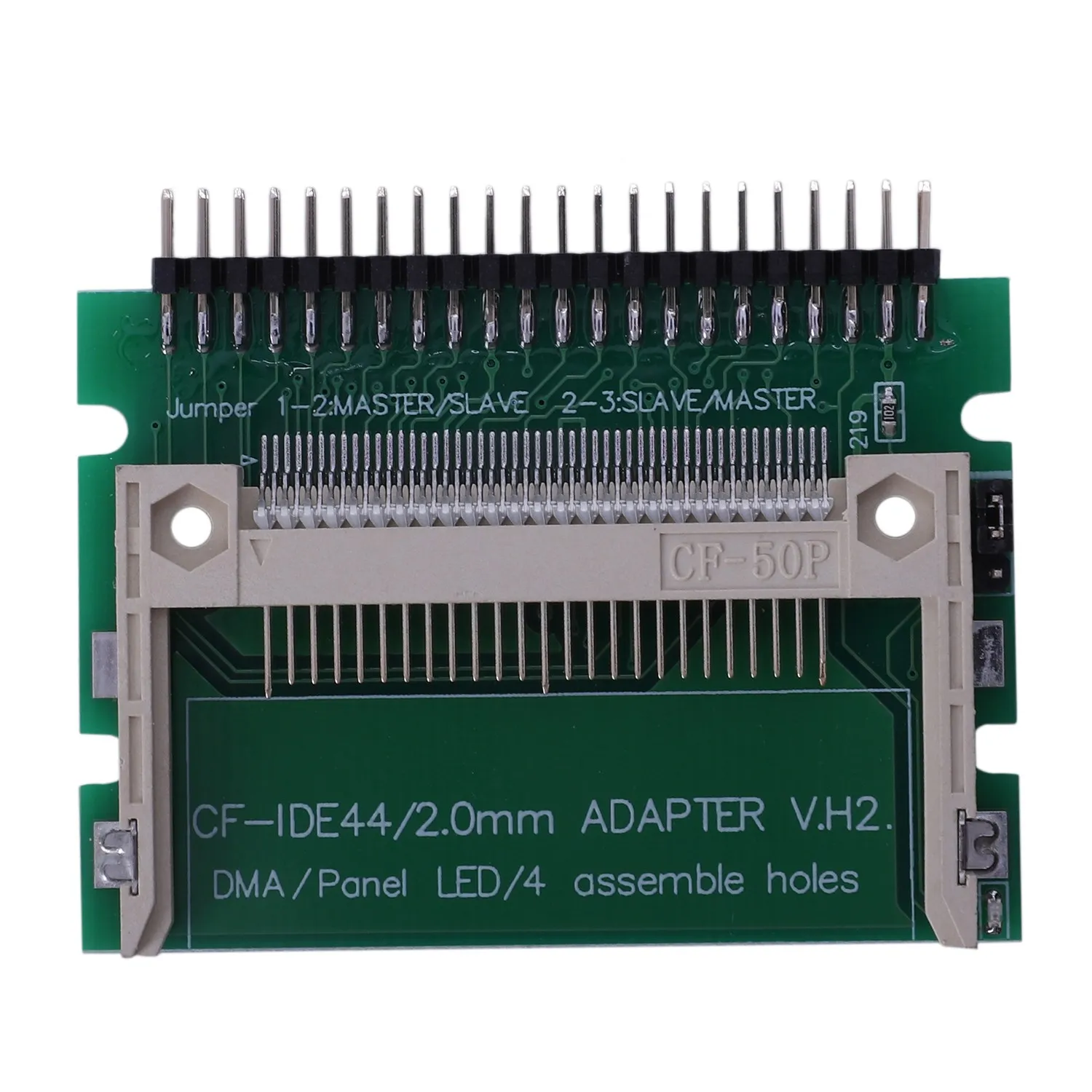 Connecteur adaptateur mâle IDE 44 broches vers flash compact