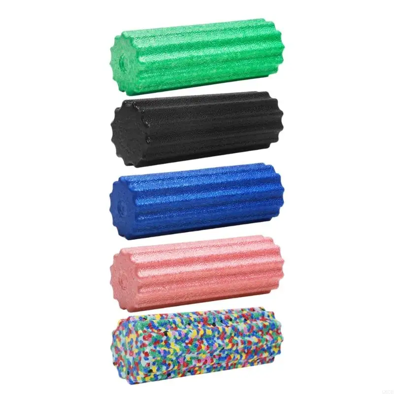 G6DE Mini Foam Roller Yoga Exercise Roller for Deep Tissue Muscle Massage Triggers Point Muscles Yoga Massage Roller Block