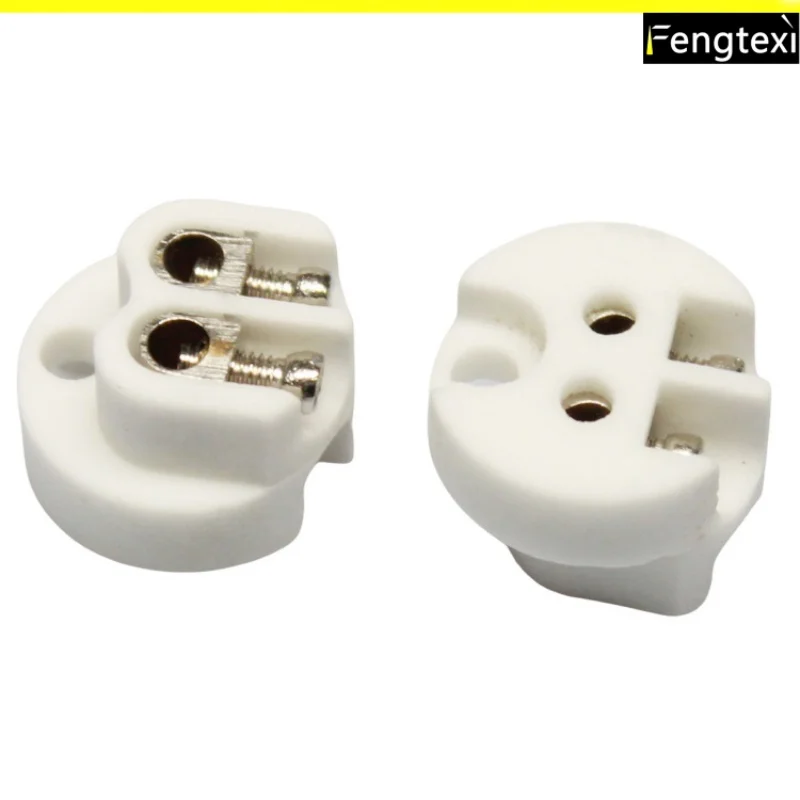 

High - quality 4 - Screw Ceramic Shadowless Lamp Holder, Compatible with G6.35/GX5.3/G4, Model A35