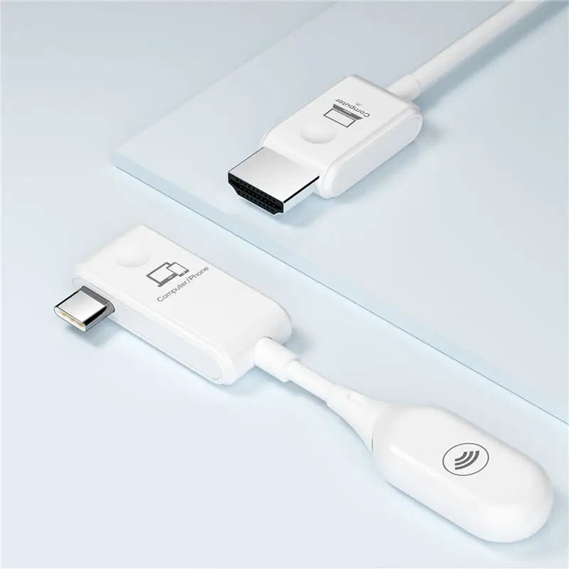 AA08-2X CS7 Video Transmitter Receiver -Compatible USB Adapter Dongle 1080P Wireless Type-C Extender Projection Cable